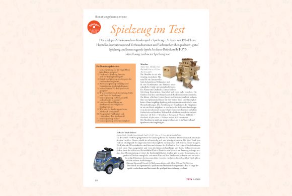 TOYS Spielzeug im Test 1-2/2025