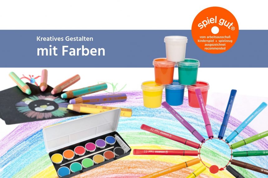 Kreatives Gestalten mit Farben