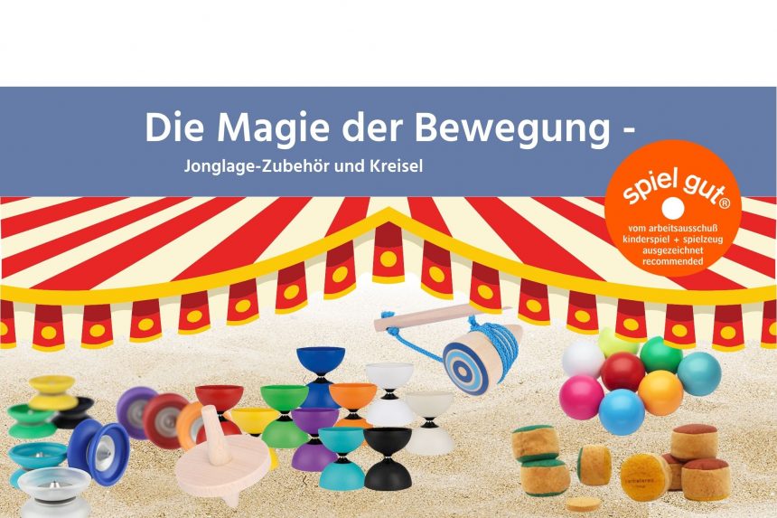 Die Magie der Bewegung – Jonglage-Zubehör und Kreisel