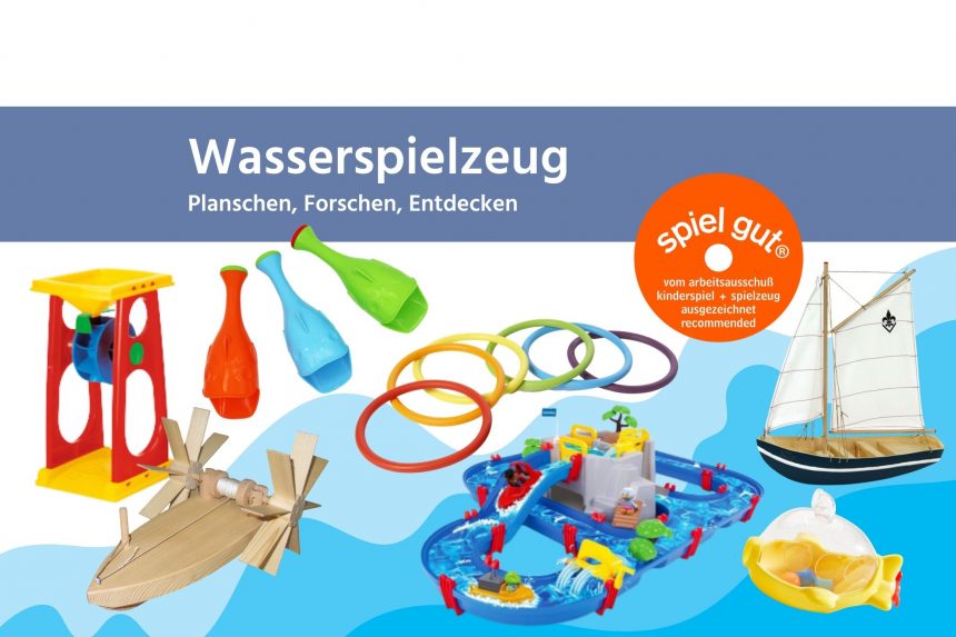 Wasserspielzeug für jedes Alter